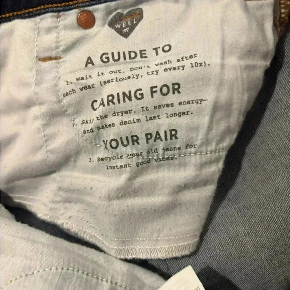 Madewell High Rise Skinny Jeans. Size 27. Style # F8990. - Picture 10 of 10